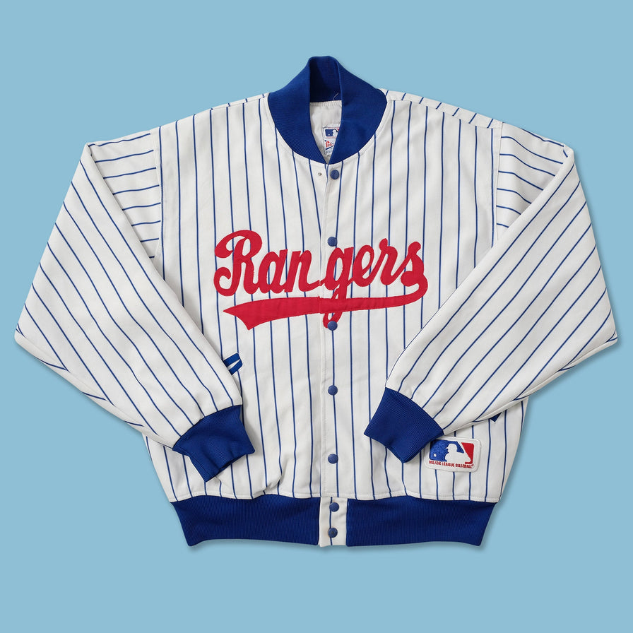 Vintage Texas Rangers Padded Varsity Jacket Large 