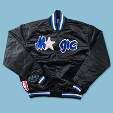 Vintage Starter Orlando Magic Satin Bomber Jacket XLarge 