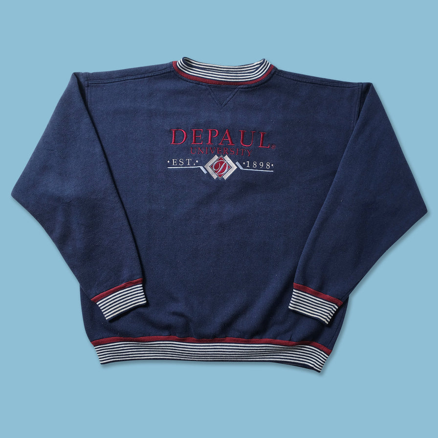 Vintage DePaul University Sweater XLarge 