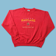 Vintage Maryland Terps Sweater Medium 