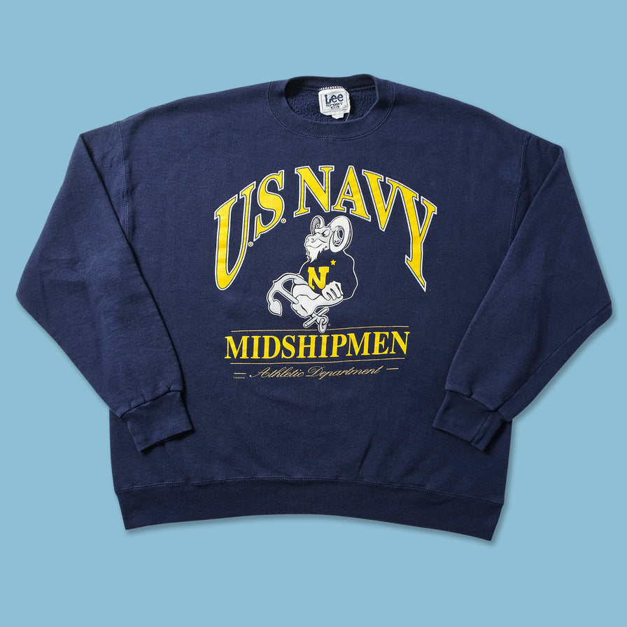 Vintage U.S. Navy Midshipmen Sweater XXL 