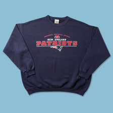 Vintage New England Patriots Sweater XLarge 