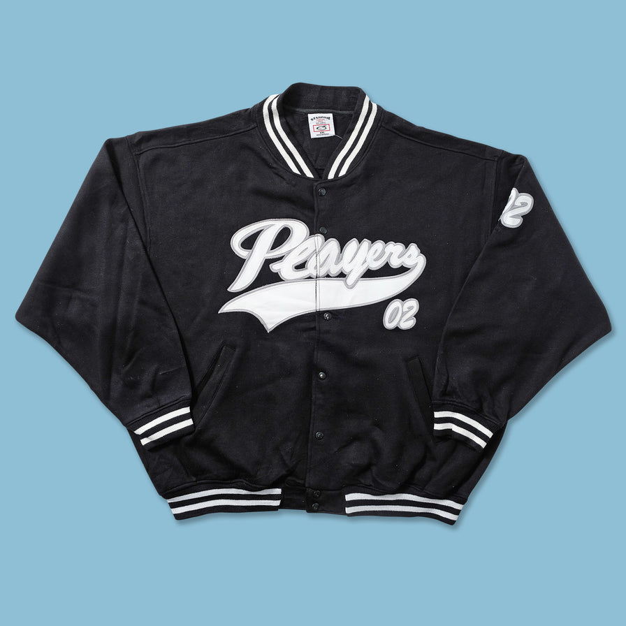 Vintage Players Cotton Varsity Jacket XXL 
