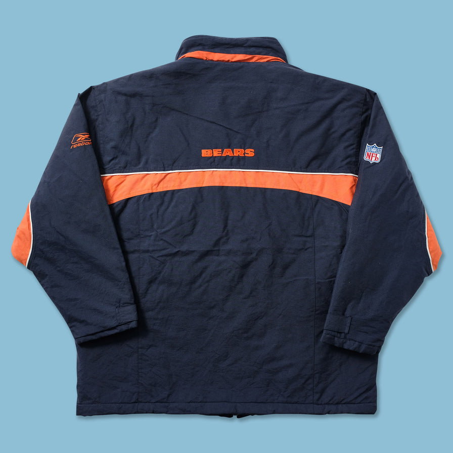 Vintage Reebok Chicago Bears Padded Jacket XLarge 
