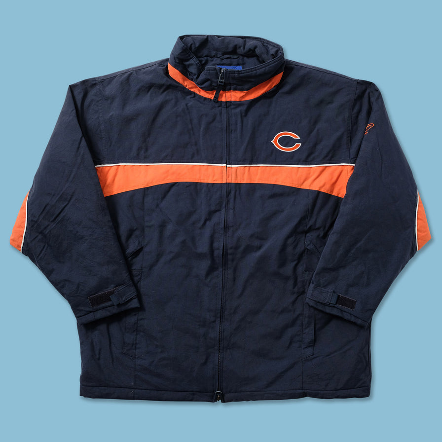 Vintage Reebok Chicago Bears Padded Jacket XLarge 