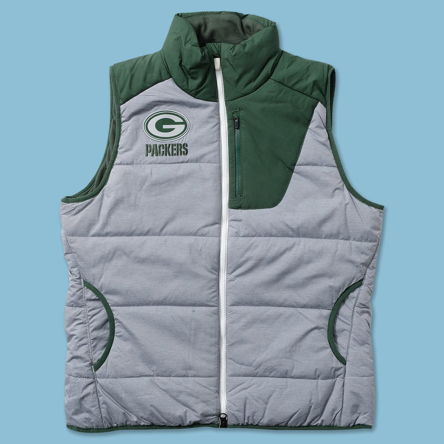Nike Greenbay Packers Puffer Vest Medium 