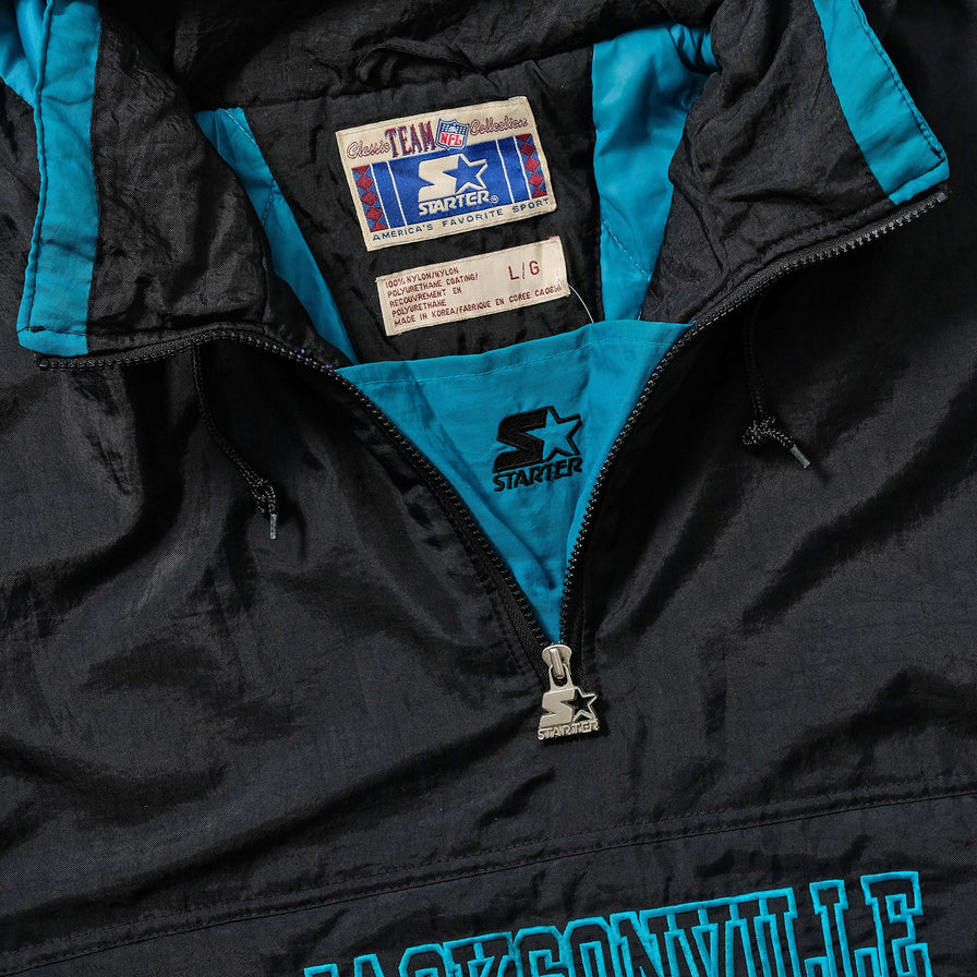 Vintage Starter Jacksonville Jaguars Anorak Large 