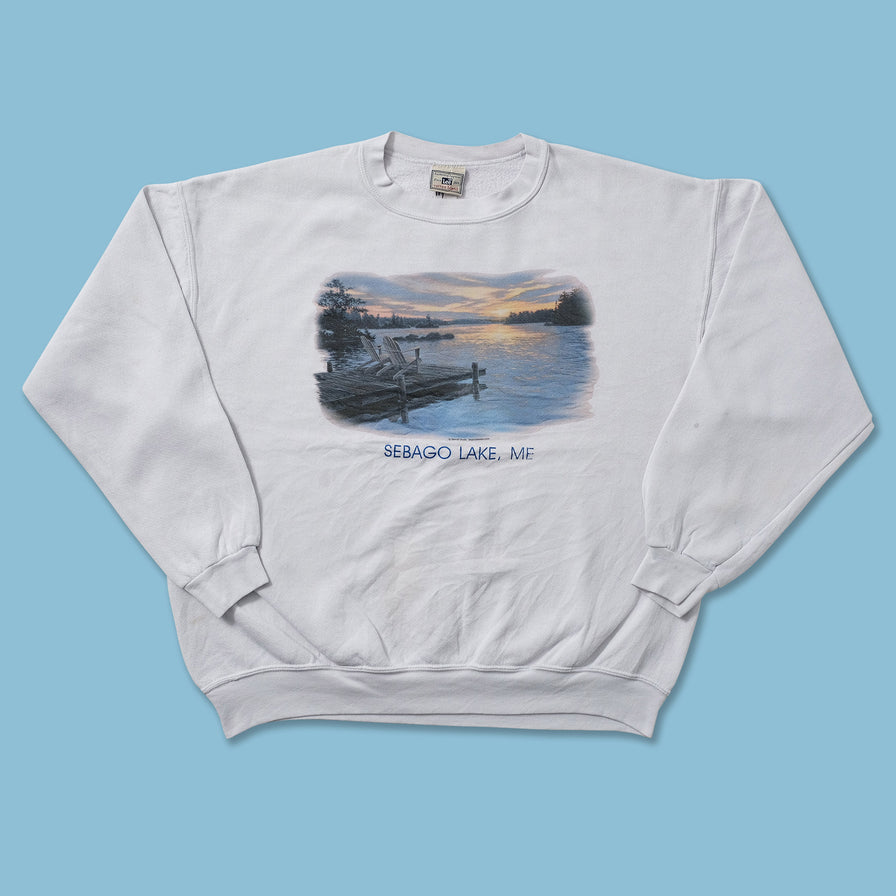 Vintage Sebago Lake Sweater Medium 