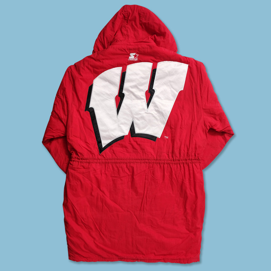 Vintage Starter Wisconsin Badgers Padded Jacket XLarge 