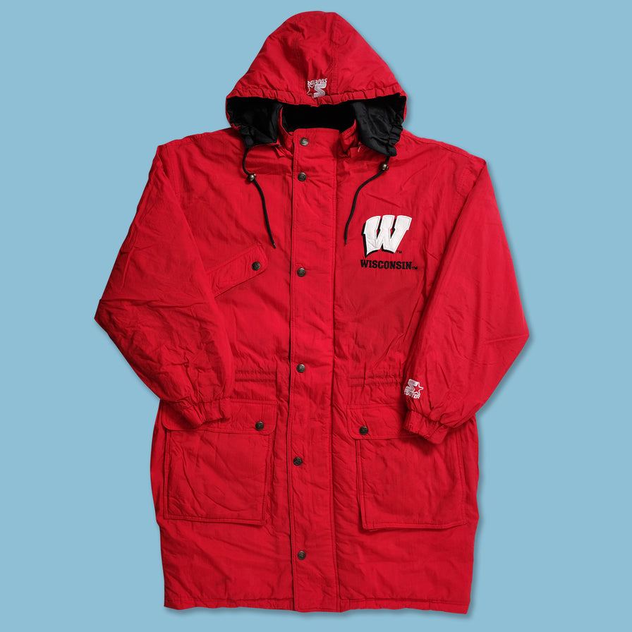 Vintage Starter Wisconsin Badgers Padded Jacket XLarge 