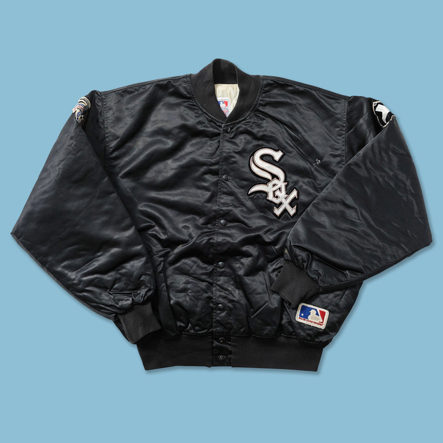 Vintage Chicago White Sox Satin Bomber Jacket XLarge 
