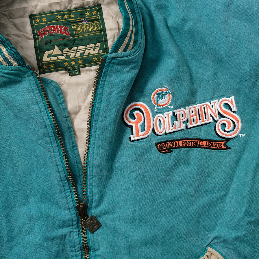 Vintage Miami Dolphins Varsity Jacket Large 