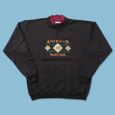 Vintage American Pastime Sweater Medium 