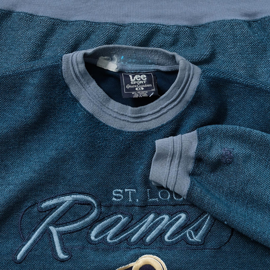 Vintage St. Louis Rams Sweater XLarge 