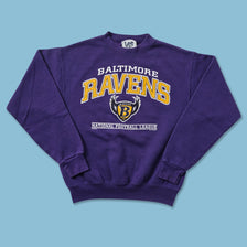 Women's 1998 Baltimore Ravens Sweater Small 