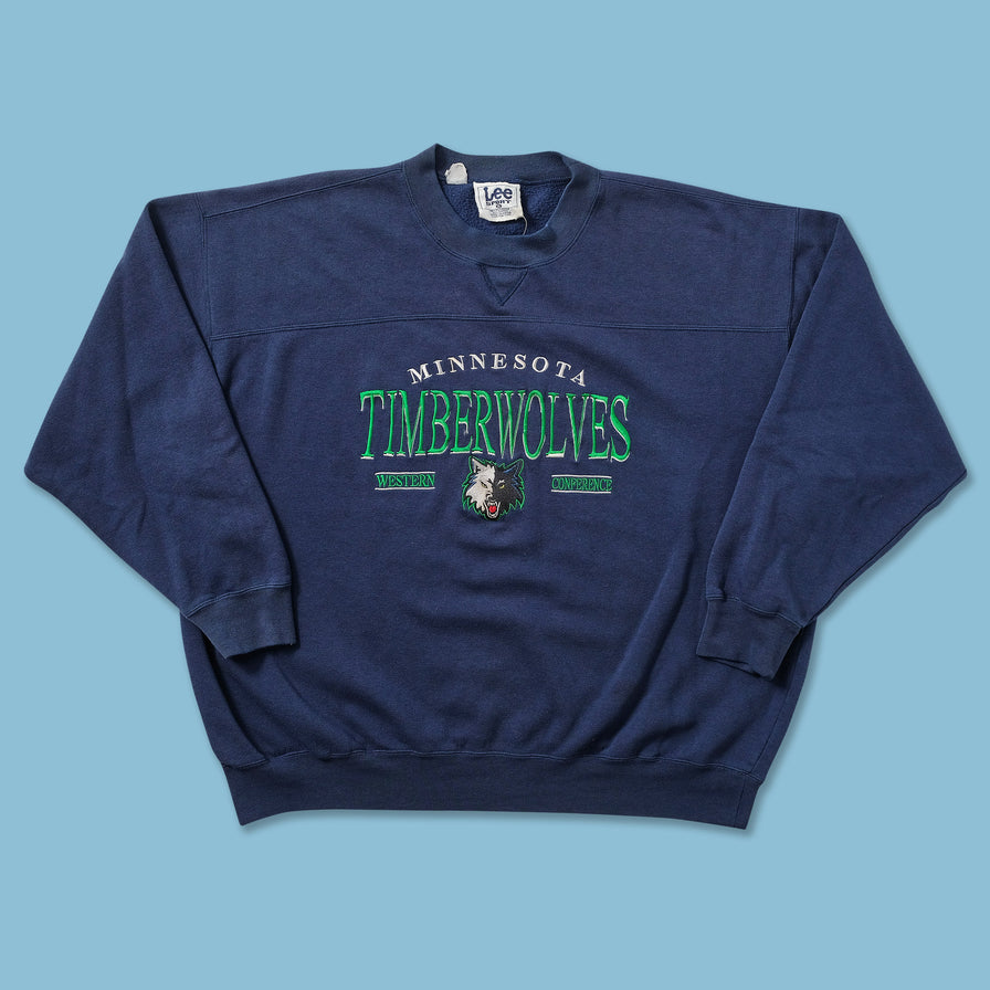 Vintage Minnesota Timberwolves Sweater XLarge 