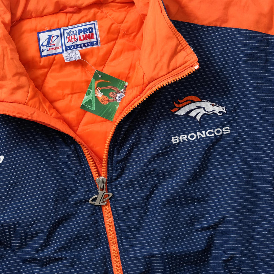 Vintage Denver Broncos Padded Jacket XXL 