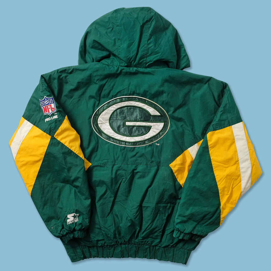 Vintage Starter Greenbay Packers Anorak Medium 