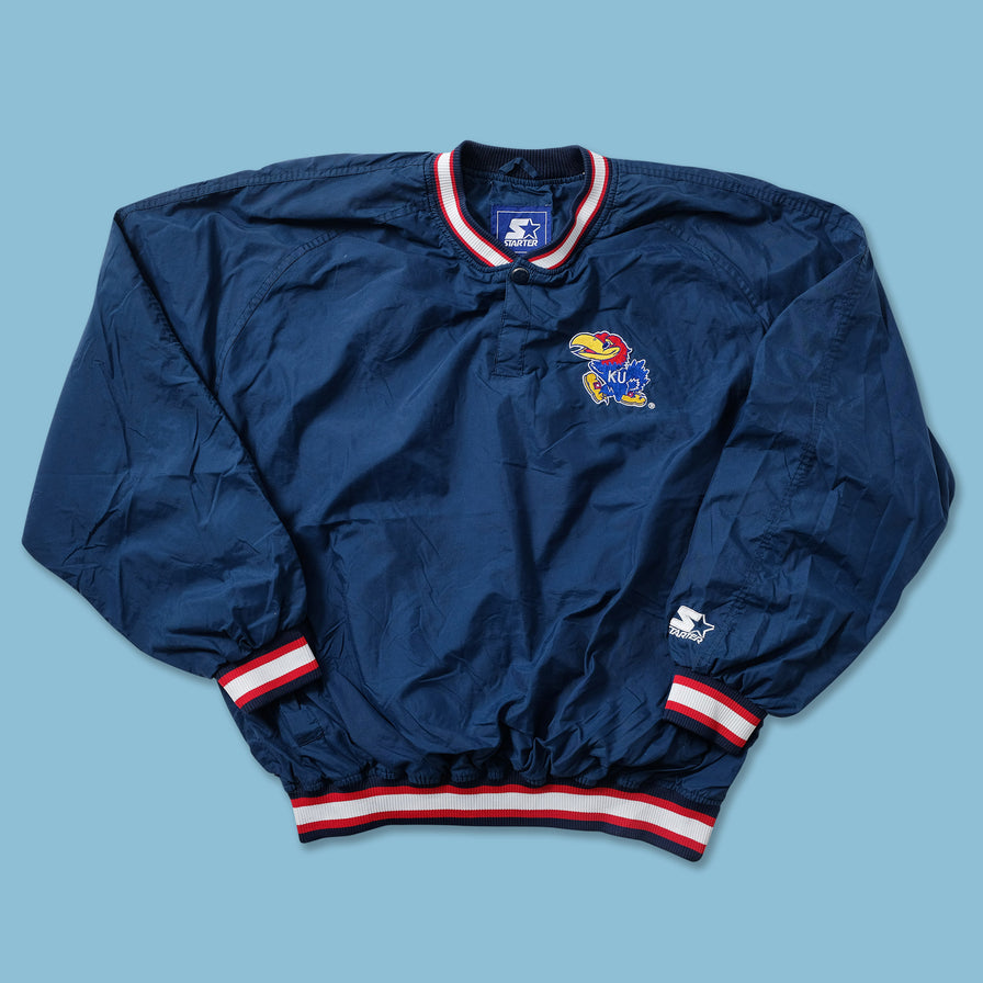 Vintage Starter Kansas Jayhawks Windbreaker XLarge 