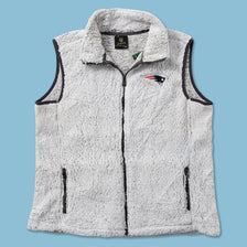 Women's New England Patriots Fleece Vest Medium 