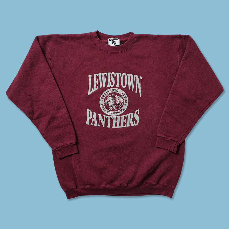 Vintage Lewistown Panthers Sweater Large 