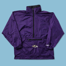 Women's Reebok Baltimore Ravens Windbreaker Medium 
