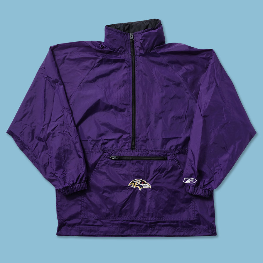 Women's Reebok Baltimore Ravens Windbreaker Medium 