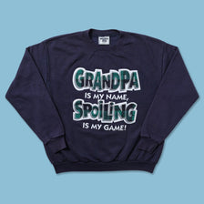 Vintage Grandpa Sweater Large 