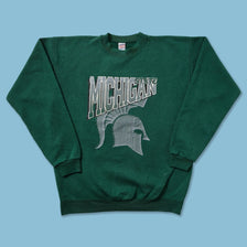 Vintage Michigan State Spartans Sweater Large 