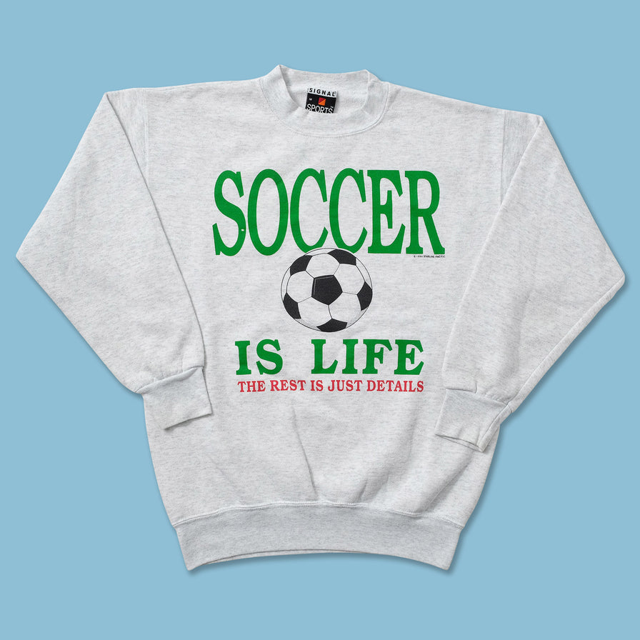 1994 Soccer Is Life Sweater Small 
