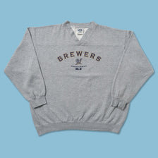 Vintage Milwaukee Brewers Sweater XLarge 