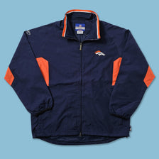 Vintage Reebok Denver Broncos Light Jacket XLarge 