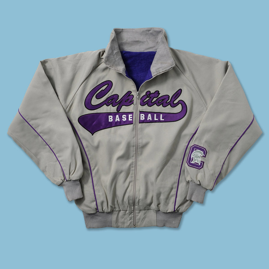 Vintage Capital Baseball Padded Jacket Large 