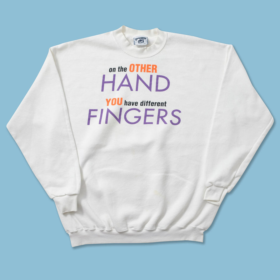 Vintage On The Other Hand Sweater Large 