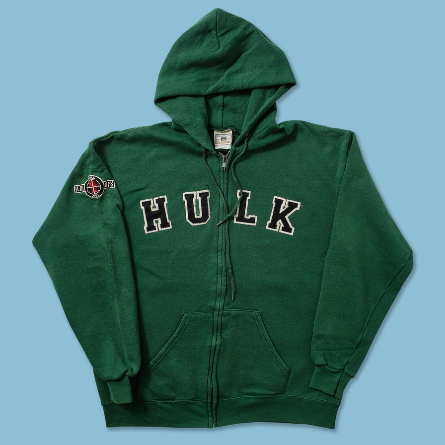 Vintage Hulk Zip Hoody Medium 