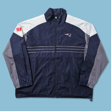 Vintage Reebok New England Patriots Track Jacket XXL 