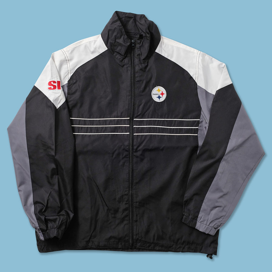 Vintage Reebok Pittsburgh Steelers Track Jacket Large 