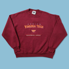 Vintage Virginia Tech Hokies Sweater Medium 