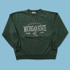 Vintage Michigan State Spartans Sweater Large 