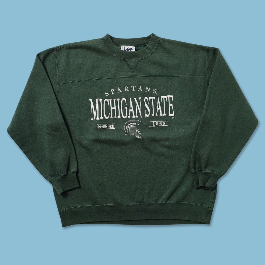 Vintage Michigan State Spartans Sweater Large 