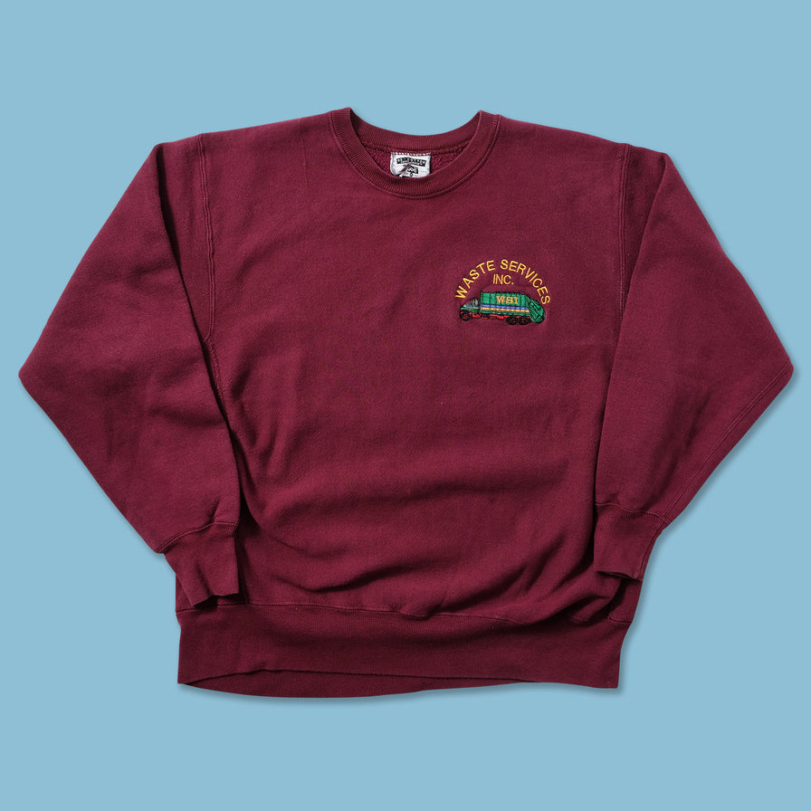 Vintage Waste Services Inc. Sweater Large 