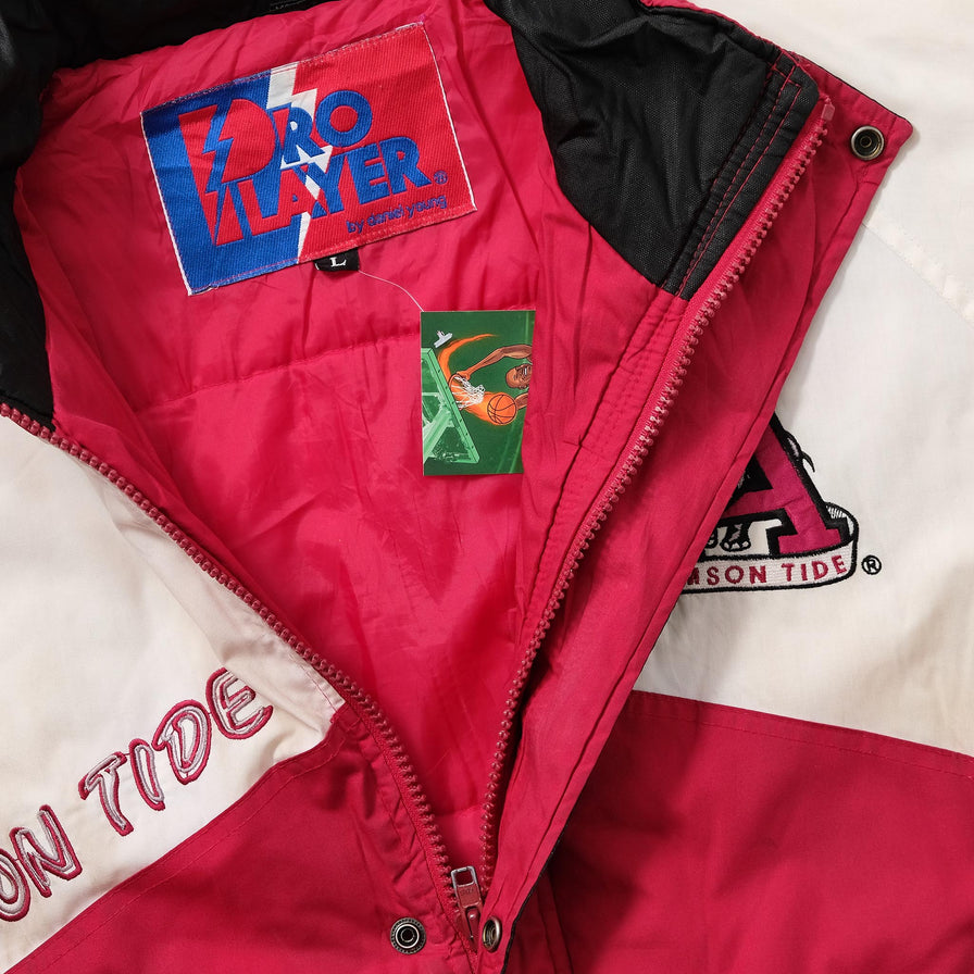 Vintage Alabama Crimson Tide Padded Jacket Large 