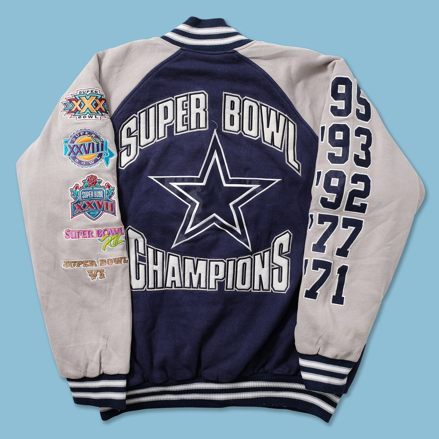 Vintage Dallas Cowboys Cotton Varsity Jacket XLarge 