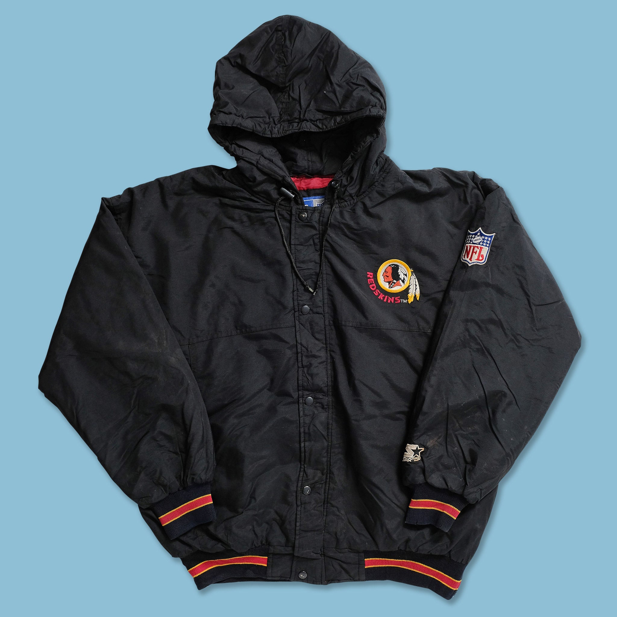 ウェア vintage STARTER stdium jacket dc Starter Stadium Jacket/Xl