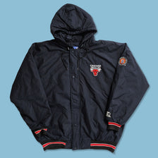 Vintage Starter Chicago Bulls Padded Jacket XLarge 