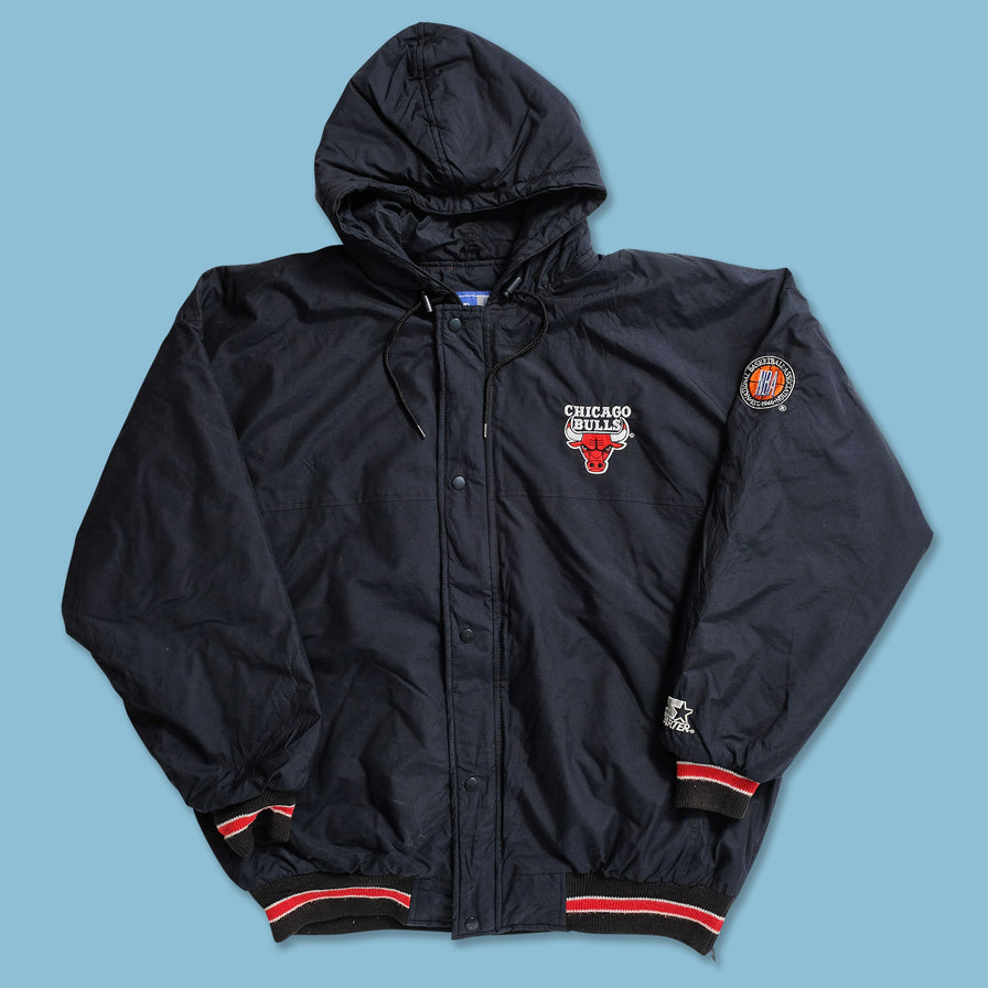 Vintage Starter Chicago Bulls Padded Jacket XLarge 