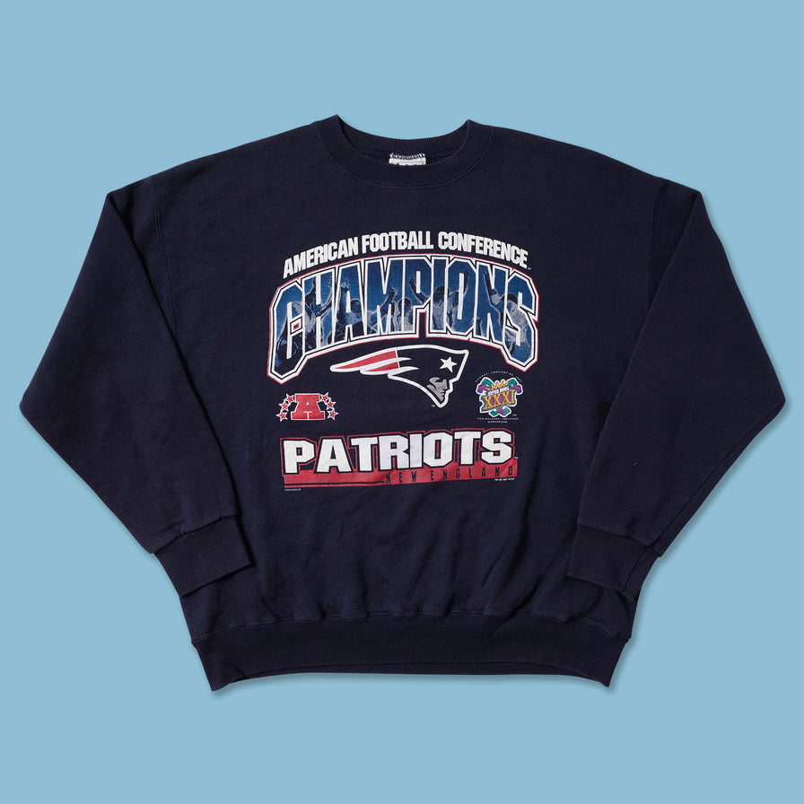 1997 New England Patriots Sweater XLarge - Double Double Vintage