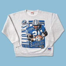 Vintage Barry Sanders Detriot Lions Sweater Medium - Double Double Vintage