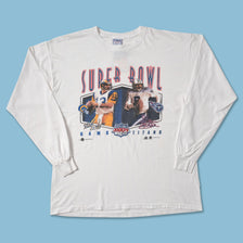2000 Super Bowl Longsleeve XLarge - Double Double Vintage