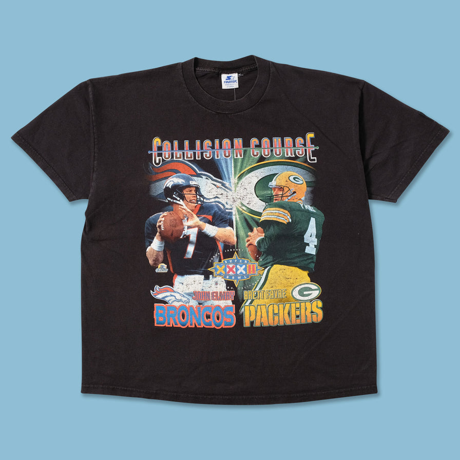 1998 Starter Super Bowl T-Shirt Large - Double Double Vintage